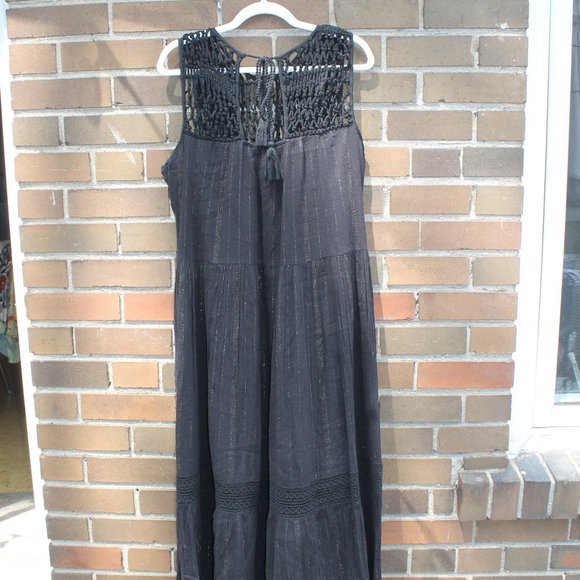 Anthropologie Crochet and Tassel Dress Size Medium (fits big) - Picture 14 of 14